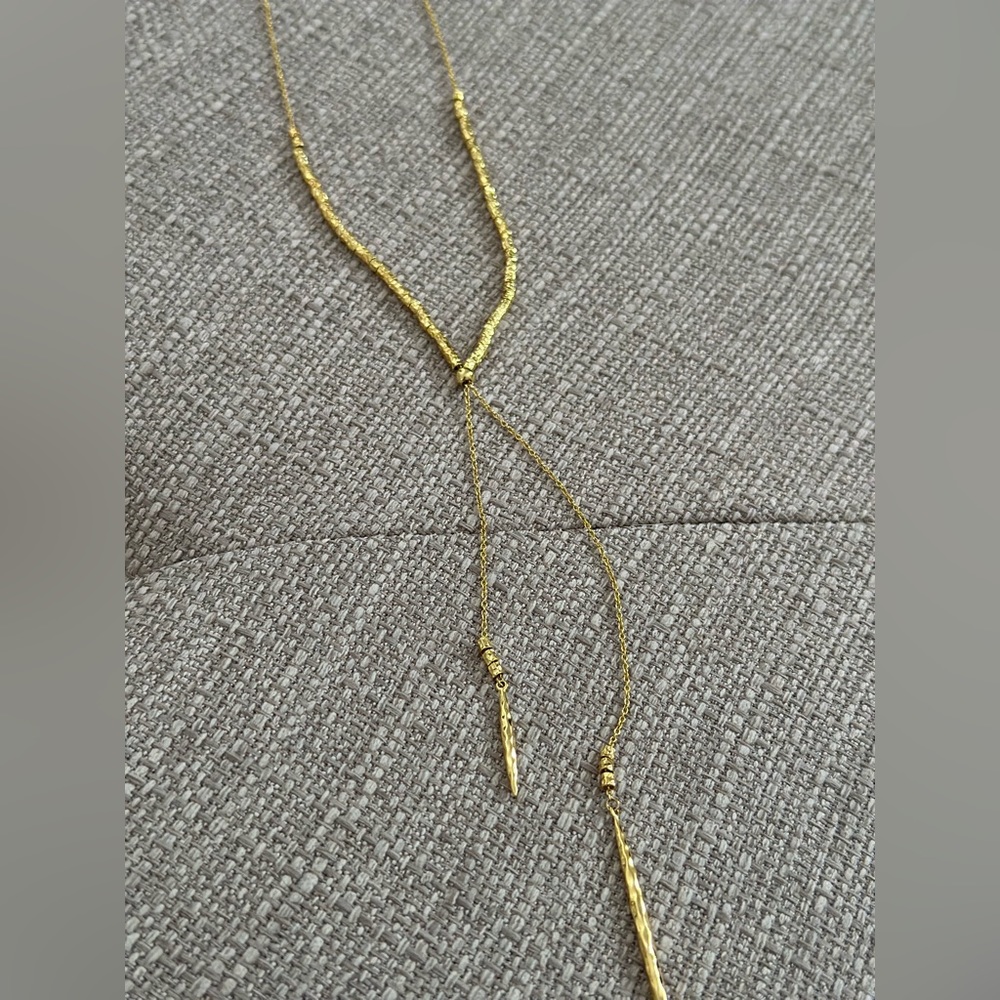 Gorjana Laguna adjustable lariat necklace